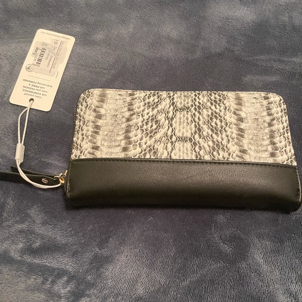 NWT Snakeskin Wallet